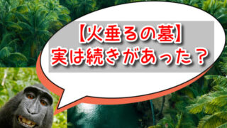 【火垂るの墓】実は続きがあった？原作との違いやその後について